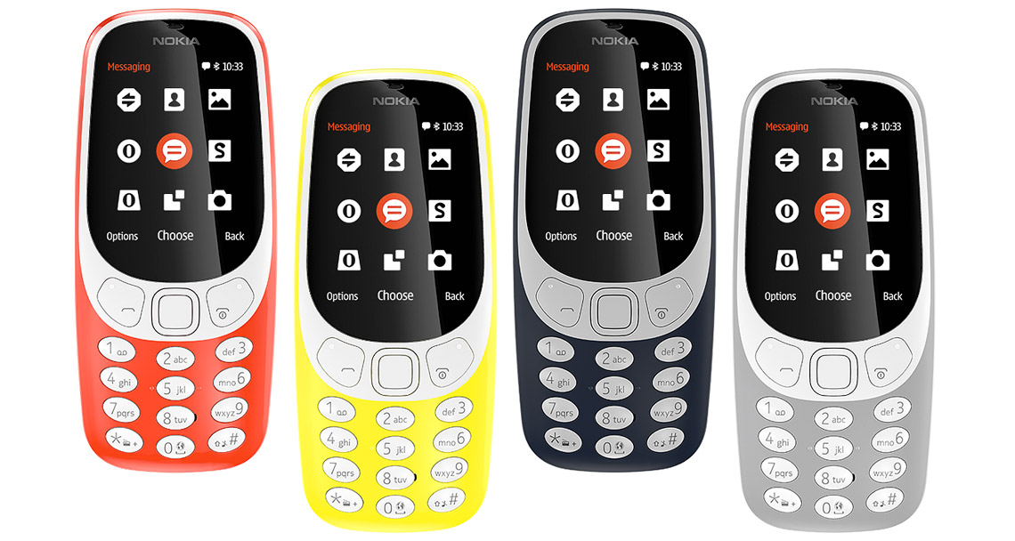 EL “INDESTRUCTIBLE” NOKIA 3310 LLENA DE NOSTALGIA AL MOBILE WORLD CONGRESS