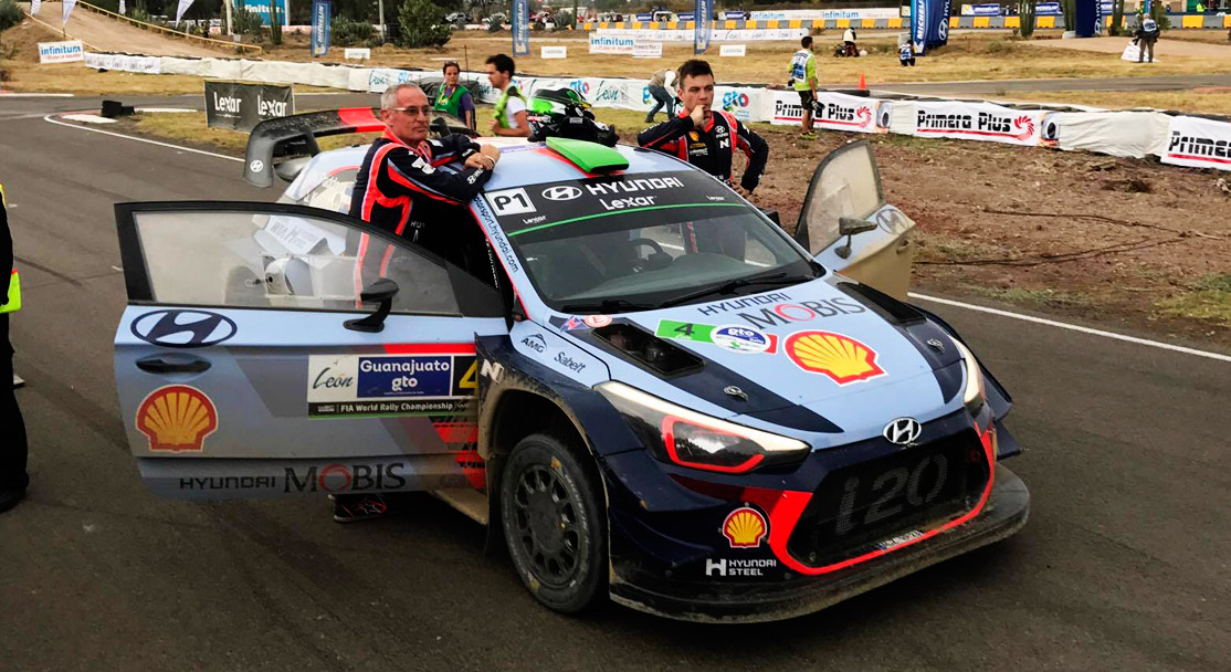 FUERZA Y PODERÍO CON HYUNDAI EN EL WRC DE GUANAJUATO