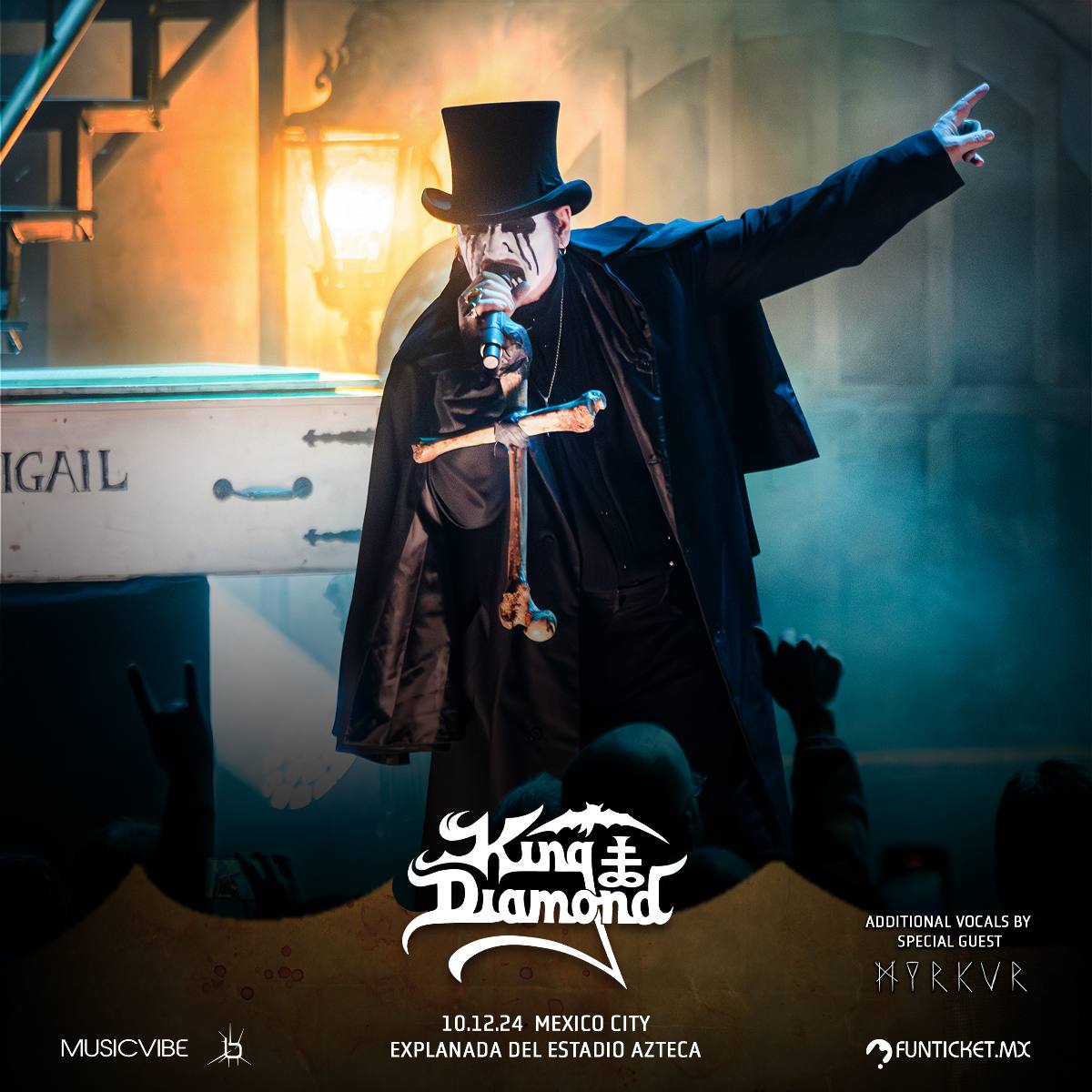 King Diamond regresa a México, recordamos nuestra conversación con él 0