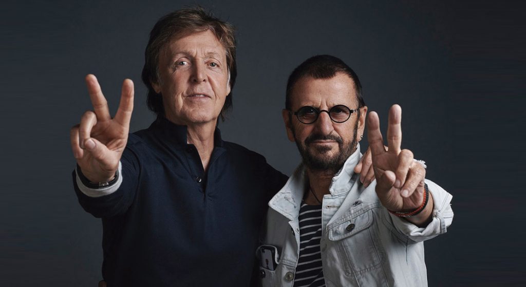 RINGO STARR Y PAUL McCARTNEY GRABAN NUEVO TEMA