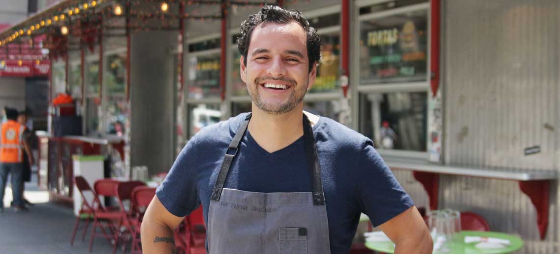 FABIÁN GALLARDO, EL CHEF QUE SIENTE LUJURIA POR LOS TACOS