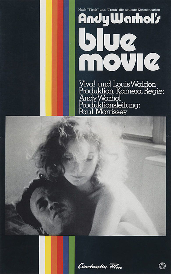 Edad de oro del porno, Blue Movie Andy Warhol 1969