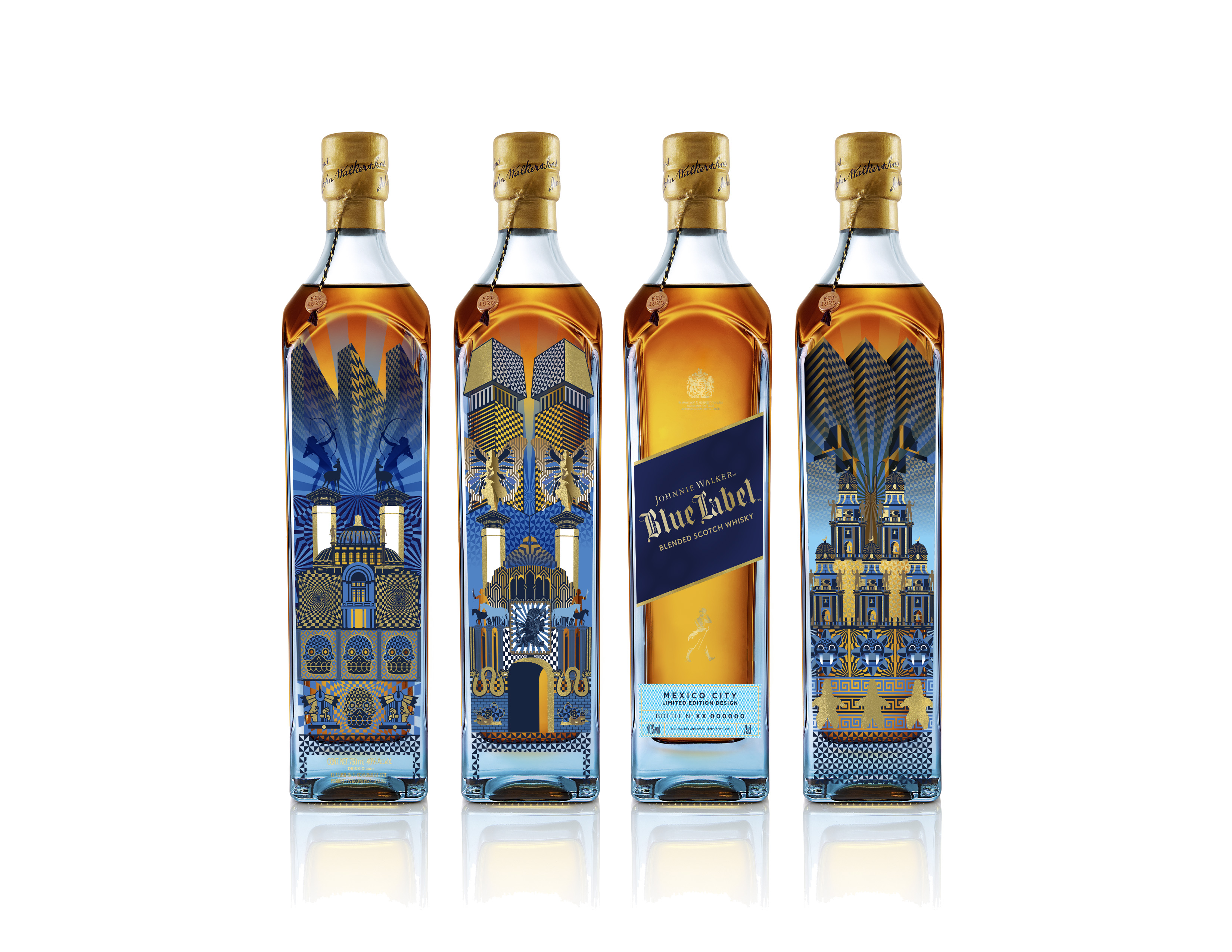 Johnnie Walker Blue Label Cities Edition, un exclusivo homenaje a la CDMX