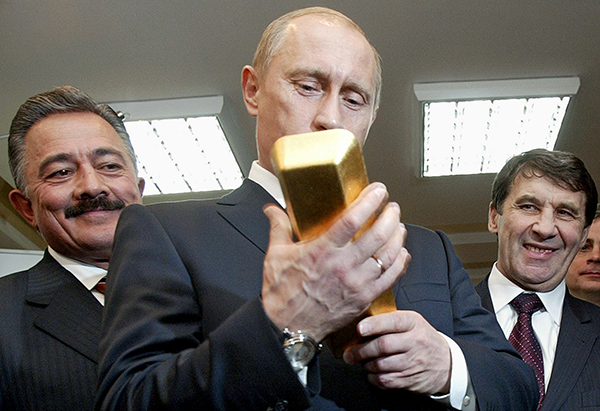 Putin datos curiosos con barra de oro | Playboy