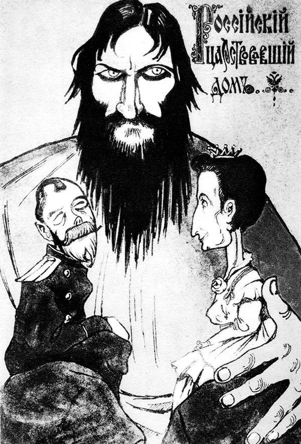 Rasputín-historia-caricatura