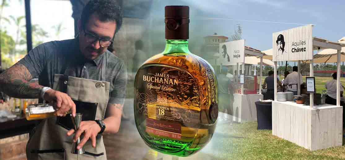 Buchanan´s celebra la grandeza culinaria Entre Vino, Mar y Tierra