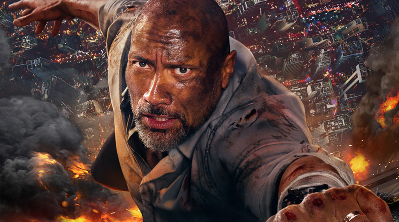 Rascacielos: Rescate en las alturas; Dwayne Johnson todo lo puede.