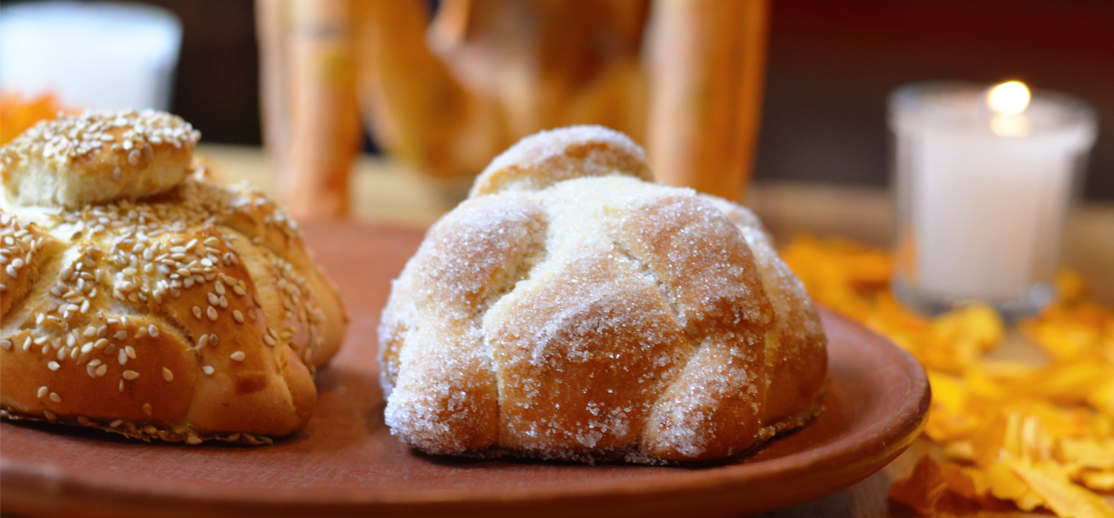 Comida para celebrar el Día de Muertos