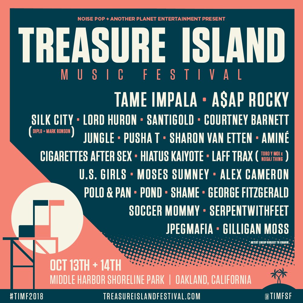 Listos para disfrutar el Treasure Island Music Festival 0