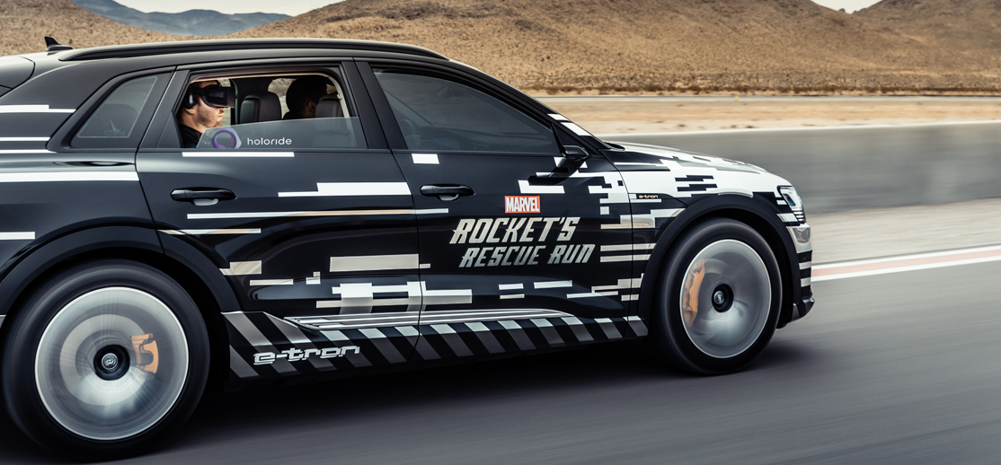 Realidad virtual a bordo de un vehículo: la apuesta de Audi en el CES