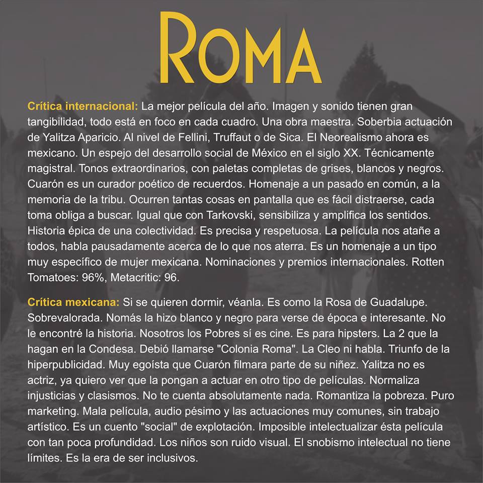 Hey Cinéfilos: ¡Roma la sigue rompiendo! 0