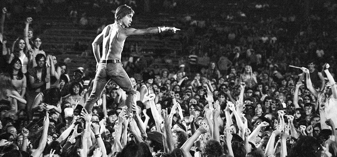 A 45 años del disco en el que Iggy Pop se pelea a golpes con su público
