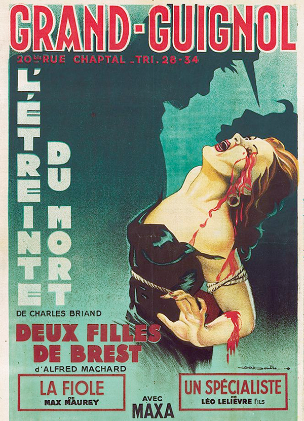 Grand-Guignol-teatro-poster-Deux-Filles-De-Brest