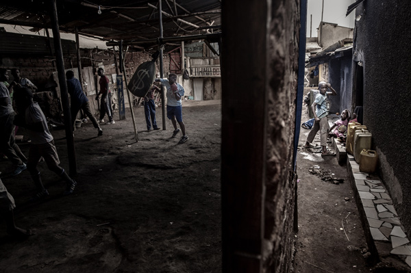 John T Pedersen, Boxing in Katanga