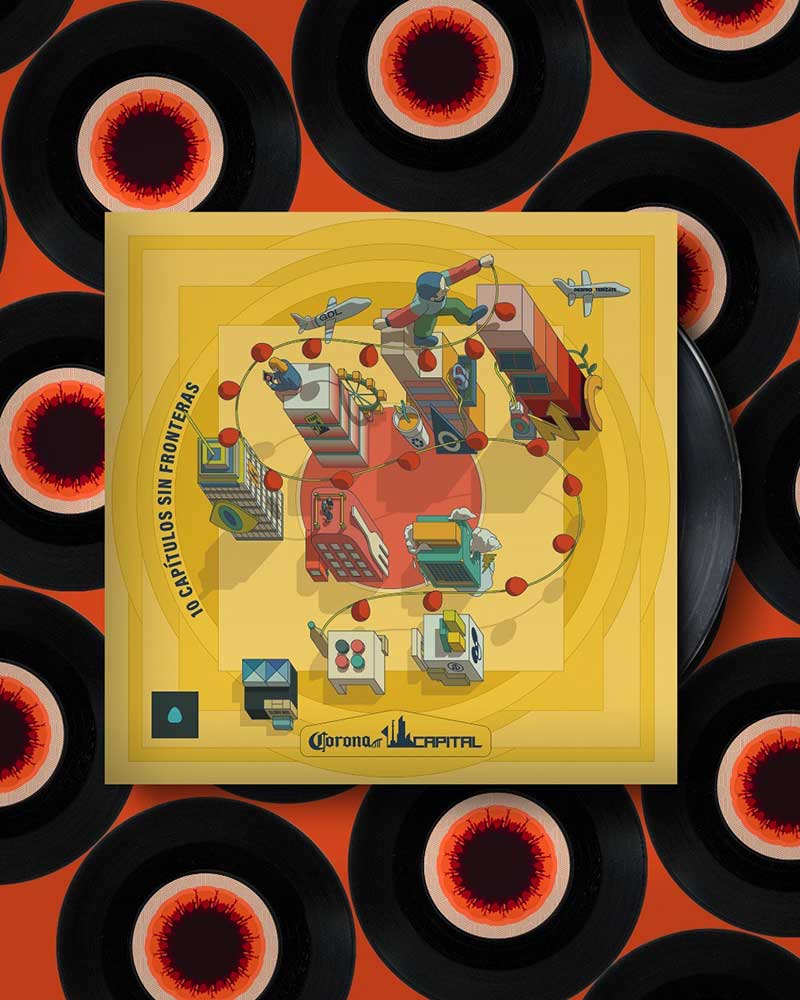 Corona Capital lanza vinil, cerveza y museo conmemorativo por sus 10 capítulos 0