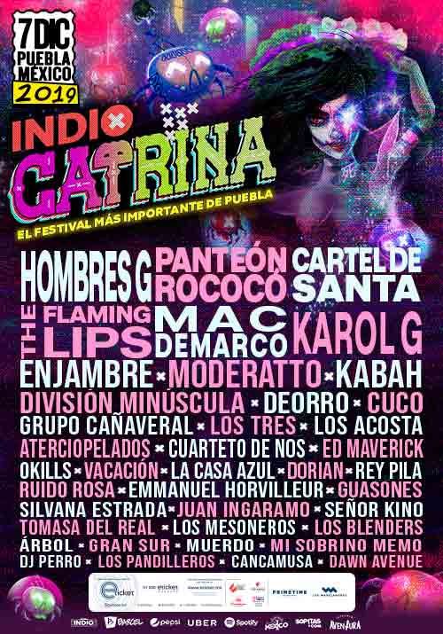 El Festival Catrina celebra su 4ta edición.