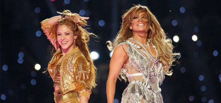 Shakira y Jennifer Lopez, diosas del Super Bowl LIV