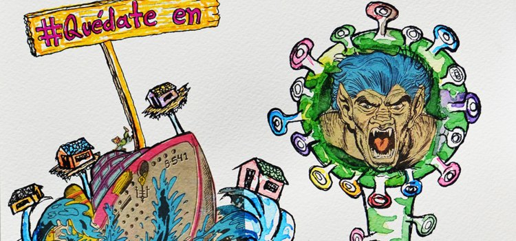 Una expo de arte coronavirulento para ver desde tu casa