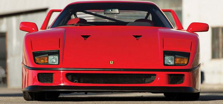 Ferrari F40 celebra 33 años de existencia
