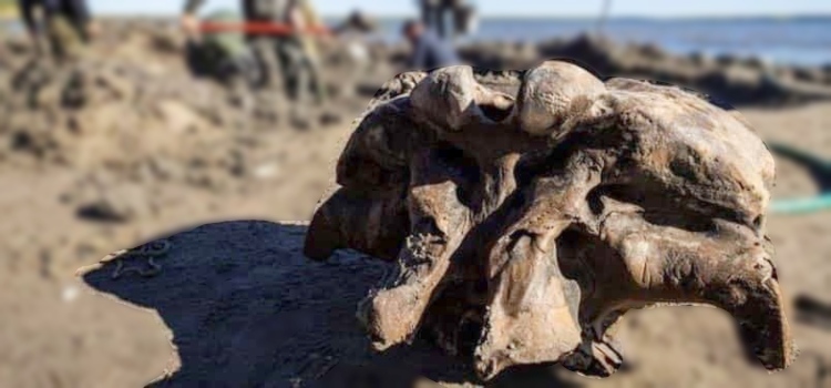 Deshielo en el ártico revela restos intacto de mamut intacto