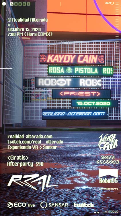 Esto no es un concierto en streaming, esto es Realidad Alterada 1