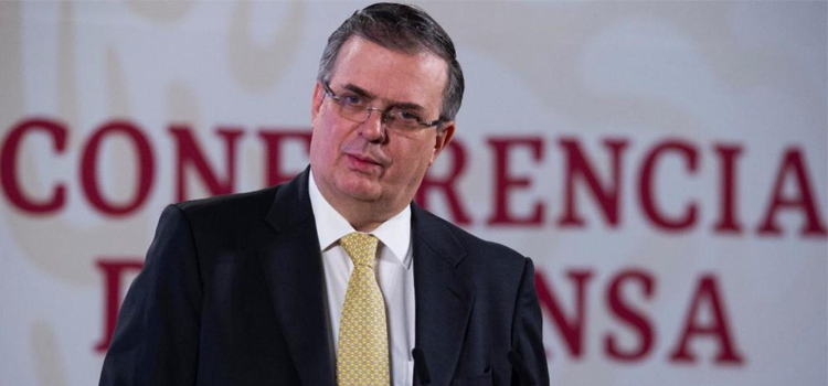 Ebrard defiende la fría postura de AMLO ante Joe Biden