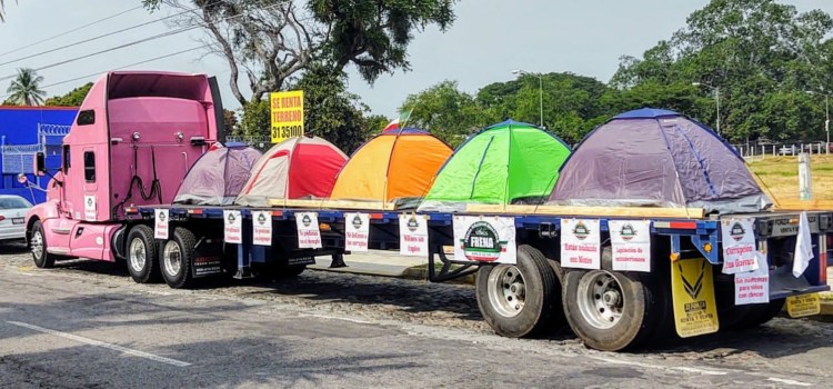 FRENAAA anuncia manifestación tras retirarse del Zócalo