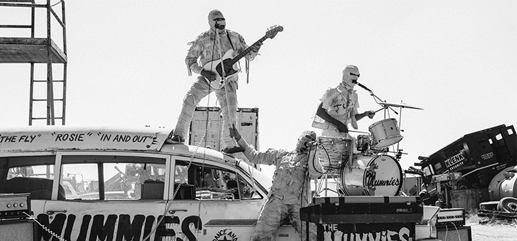 The Mummies no estaban en vivo, ni de parranda