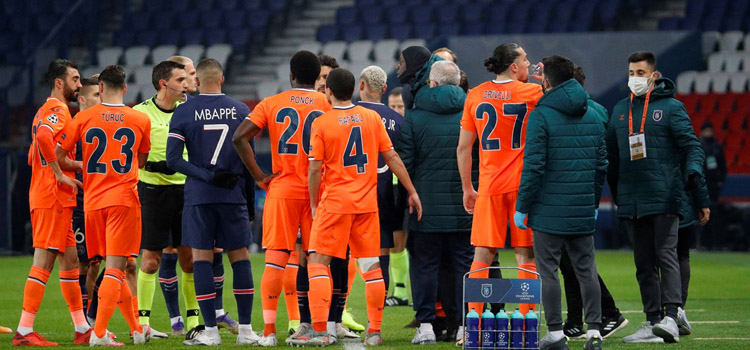 Champions League: suspenden partido por comentario racista