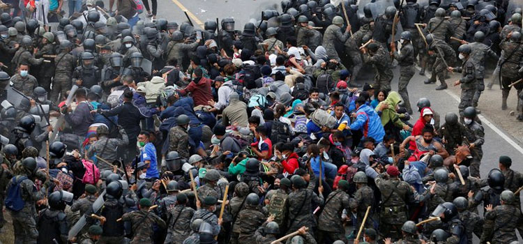 México refuerza seguridad ante caravana migrante de Centroamérica