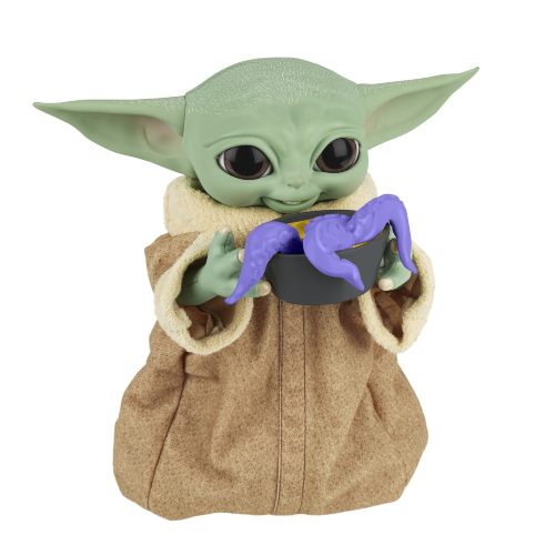 pulpo animatronic de Baby Yoda