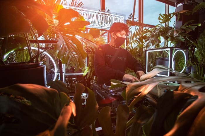 Experiencia inmersiva Johnnie Walker en una terraza 1