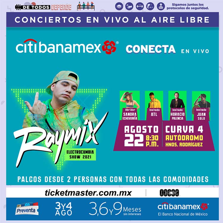 Conoce la cartelera de conciertos al aire libre que OCESA trae para ti 2