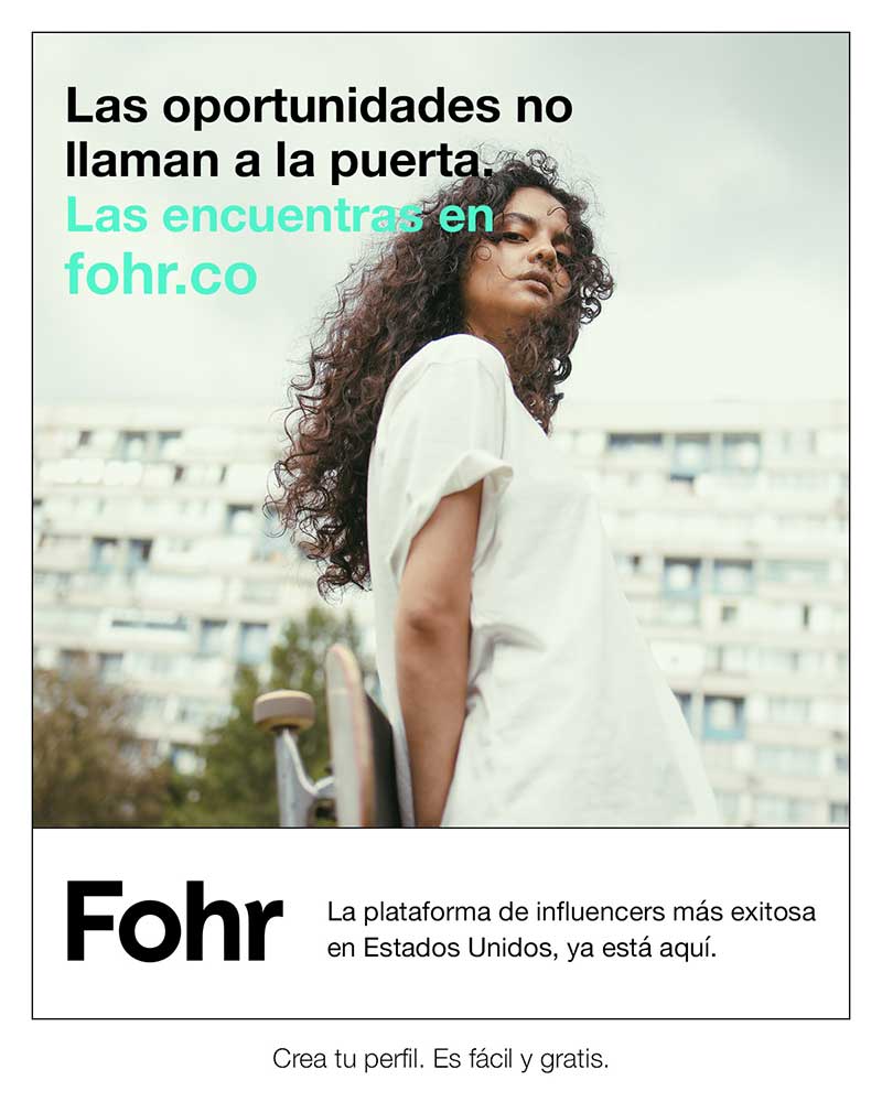 Fohr, una plataforma de Influencers que te ayudará a profesionalizar tu trabajo 0
