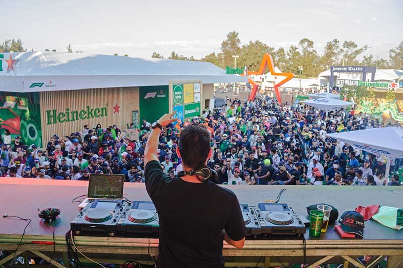 Gallardo, el DJ mexicano que encendió la F1 0