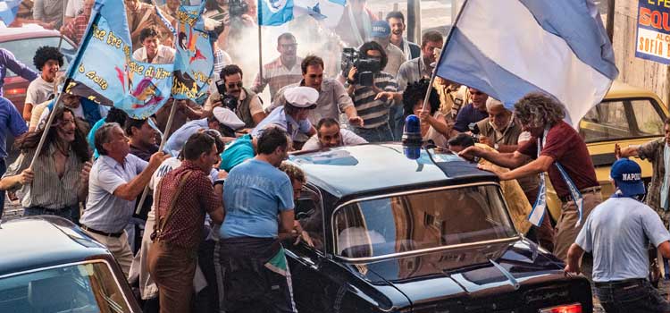 Nazareno Casero y Juan Palomino protagonizan la serie Maradona: Sueño Bendito