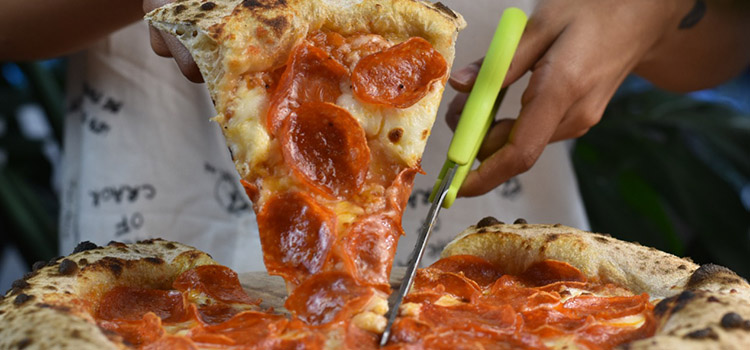 Come pizza sin culpa, en PIZZA GRATA
