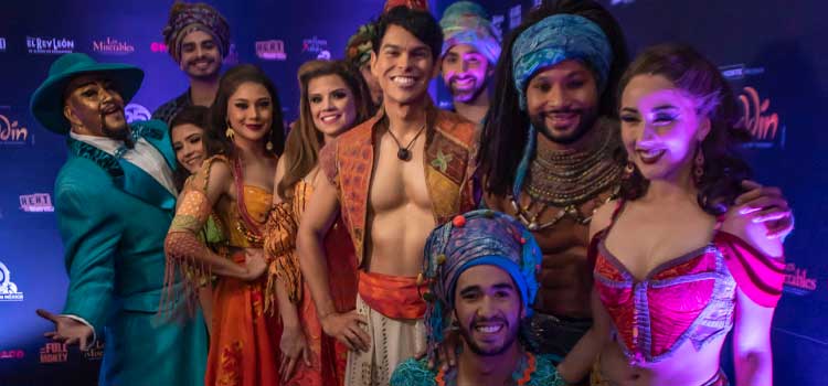 Aladdin celebra los 25 años de OCESA Teatro