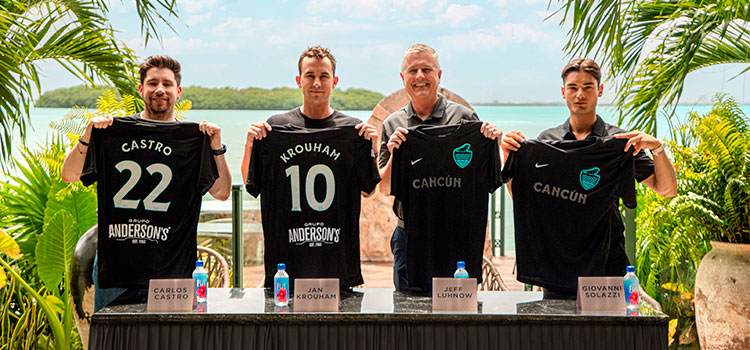 El Club Cancún FC da a conocer a su nuevo patrocinador oficial