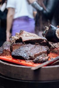 El brisket de All Wood Texas Style BBQ