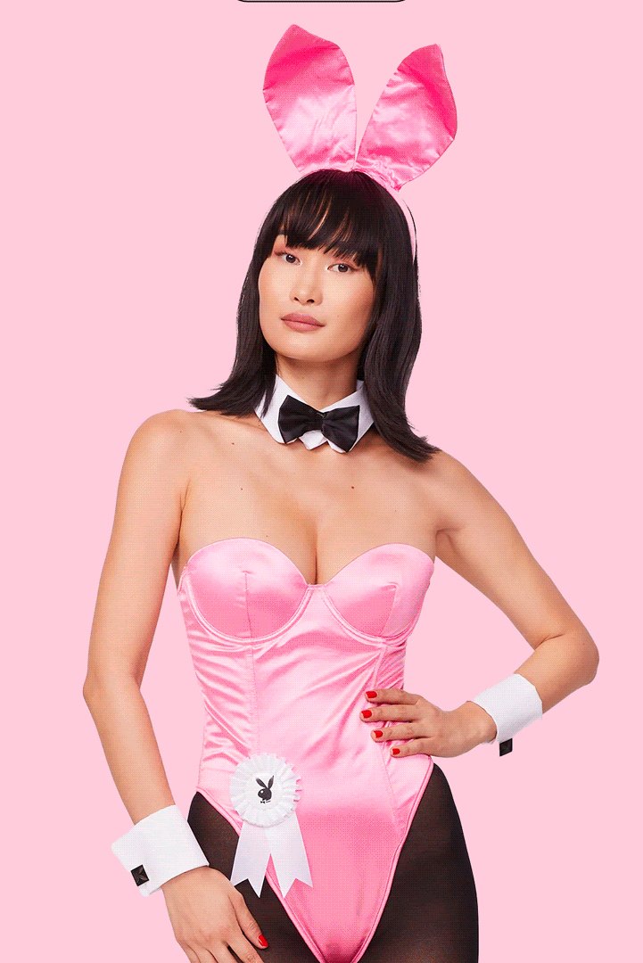 Traje rosa de Conejita