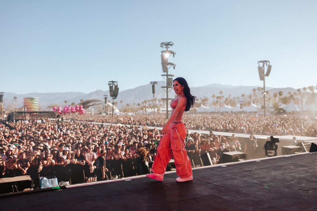 Becky G. Foto cortesía de Coachella.