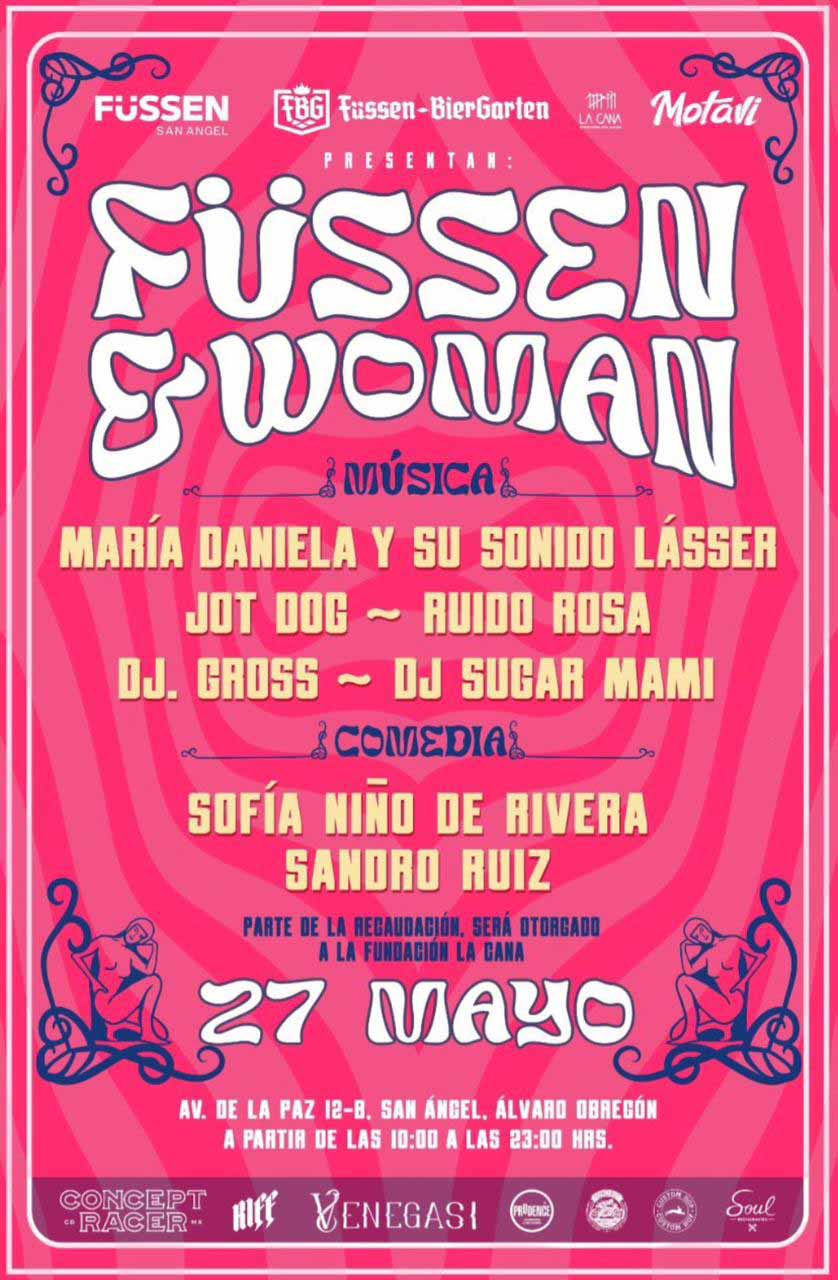 María Daniela y su Sonido Lasser presentes en Füssen & Woman 0