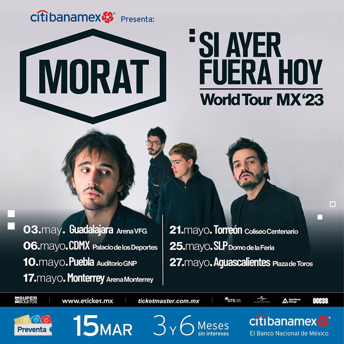 Cartelera de conciertos mayo 2023: boletos, dónde, cuándo 0