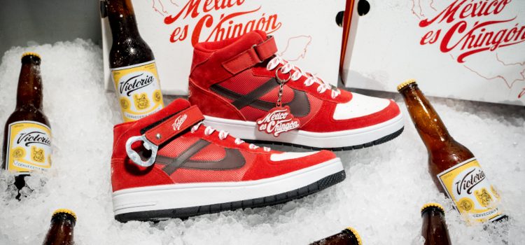 Unos tenis con destapador incluido, por Panam y Cerveza Victoria