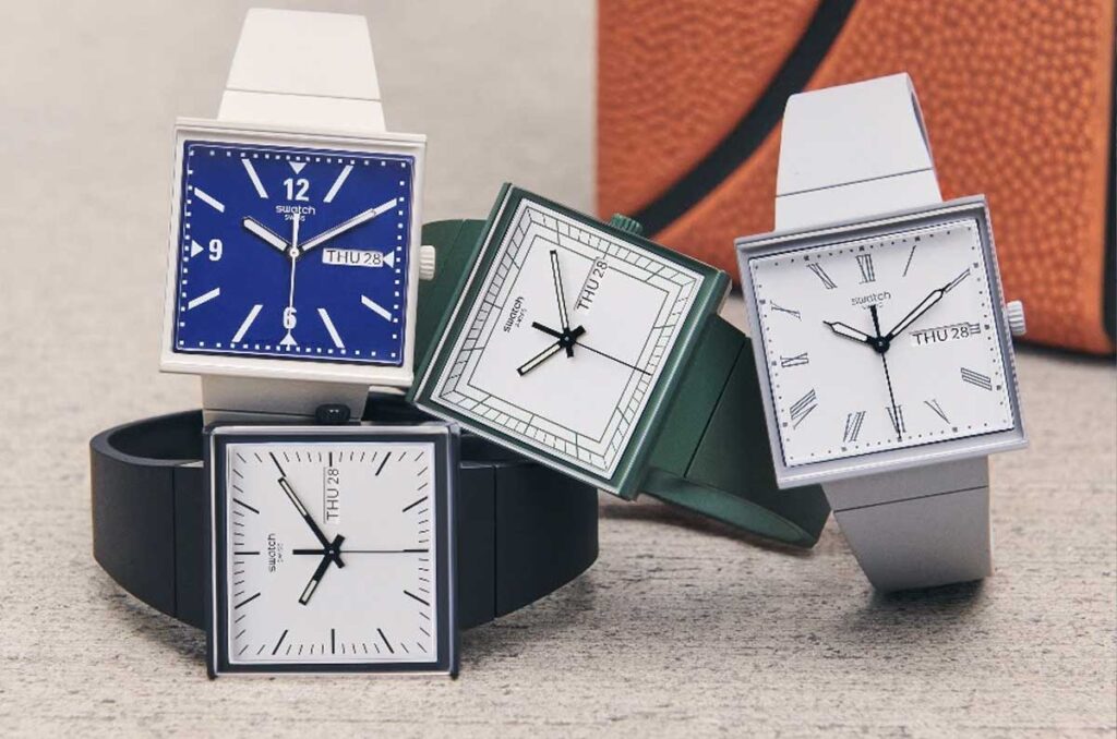 BIOCERAMIC WHAT IF?, ¡cuadrado es más SWATCH!