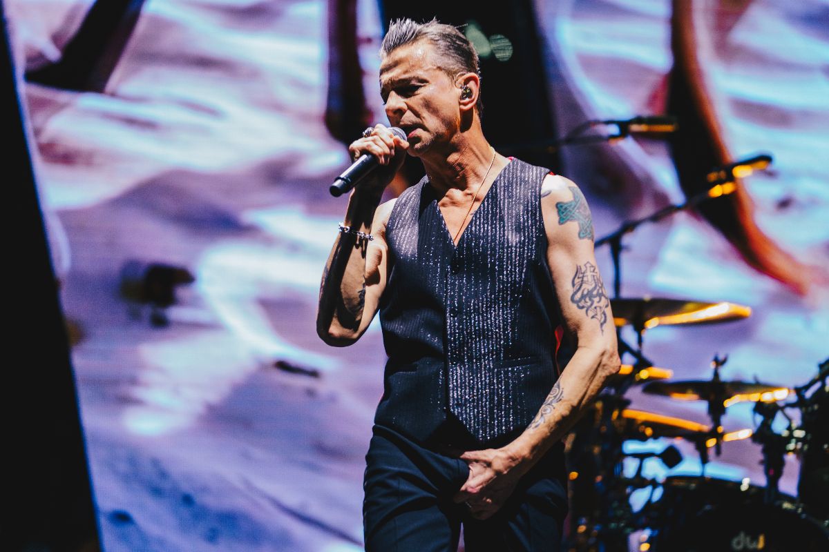 Depeche Mode en el AT&T Center de San Antonio. Fotografía de Tamara Bertram