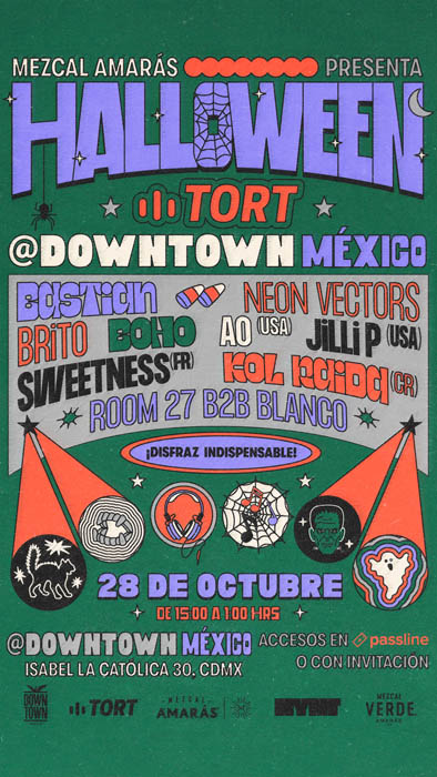 Prepárate para una nueva edición del Halloween TORT en el Downtown Hotel 0