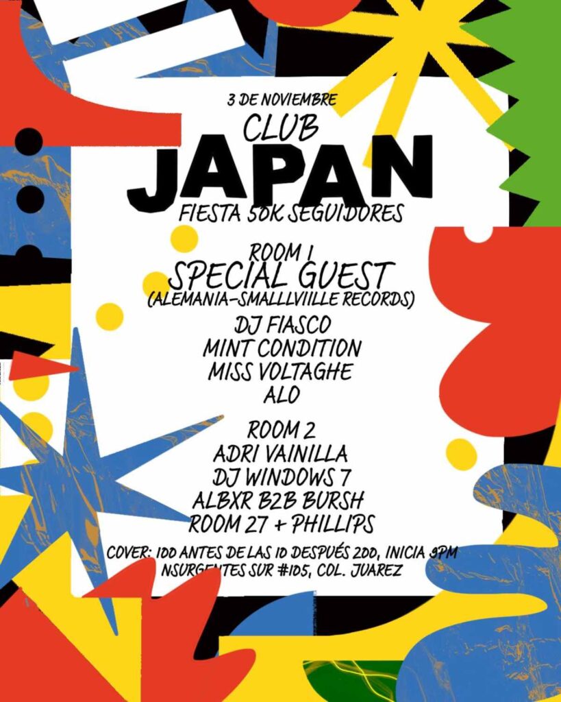 Adri Vainilla se presenta el 3 de noviembre en Club Japan.