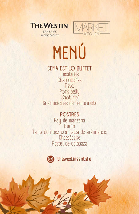Celebra el Thanksgiving en el Hotel The Westin Santa Fe 0